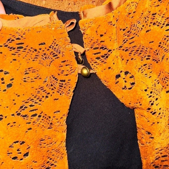 NWT‎ Anthropologie Amis velvet lace dress by Maeve - Picture 6 of 8